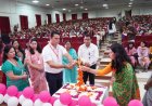 नवप्रवेशी विद्यार्थियों की सांस्कृतिक प्रस्तुतियों ने रंग जमाया