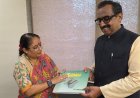 उत्तराखंड विधानसभा अध्यक्ष ऋतु खण्डूडी ने राम माधव से की शिष्टाचार भेंट, मिले मार्गदर्शन