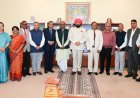 Dehradun:-राज्यपाल गुरमीत सिंह से विभिन्न प्रतिनिधिमंडलों ने की भेंट,कार्यकाल के दौरान मिले सहयोग के लिए जताया आभार