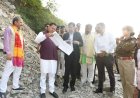 हल्द्वानी-:मुख्यमंत्री उत्तराखंड पुष्कर सिंह धामी ने काठगोदाम  -अमृतपुर बाईपास का स्थलीय निरीक्षण किया