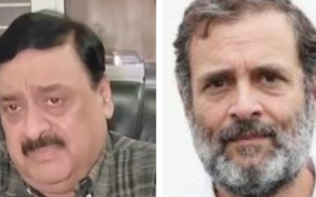 राहुल गांधी ने एक लाख करोड़ के निवेश पर उठाये सवाल