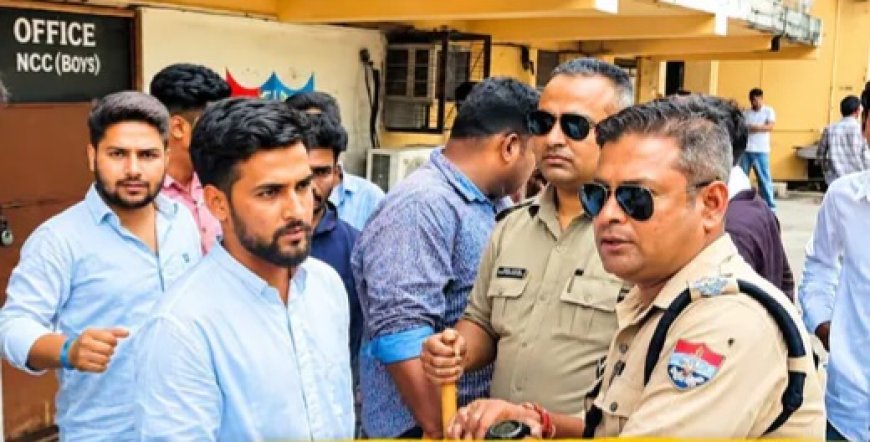 डीबीएस कॉलेज छात्रसंघ चुनाव के बाद एनएसयूआई और एबीवीपी के बीच विवाद, दो छात्रों के साथ मारपीट का मामला