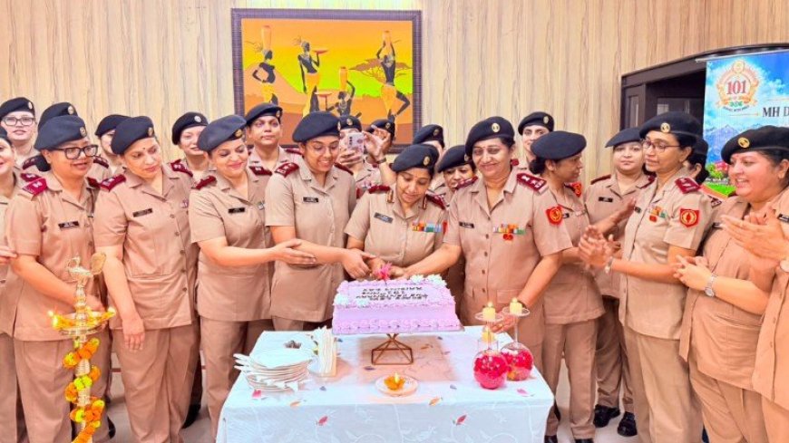 सैन्य नर्सिंग सेवा का 101वां स्थापना दिवस: एक गौरवमयी यात्रा