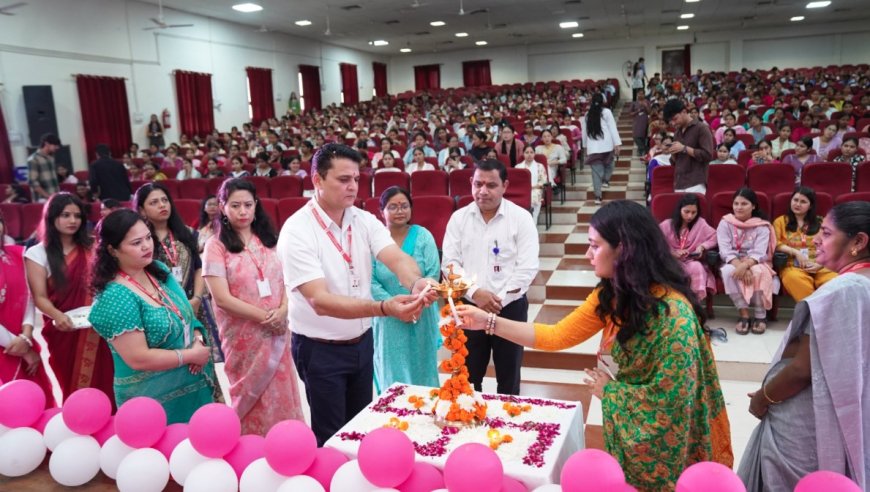 नवप्रवेशी विद्यार्थियों की सांस्कृतिक प्रस्तुतियों ने रंग जमाया