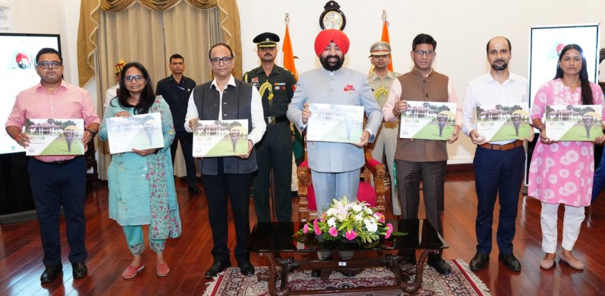 उत्तराखंड: राज्यपाल गुरमीत सिंह द्वारा 'सेवा, समर्पण और नवाचार के पांच वर्ष' कॉफी टेबल बुक का विमोचन